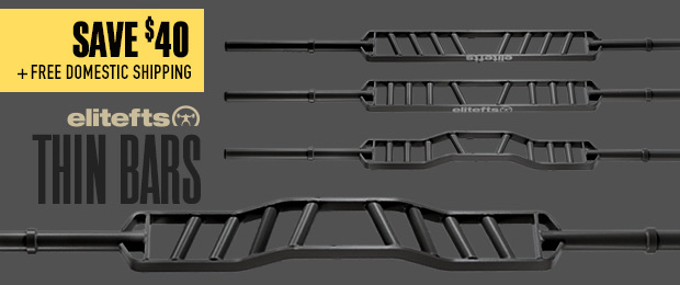 elitefts american thin bars