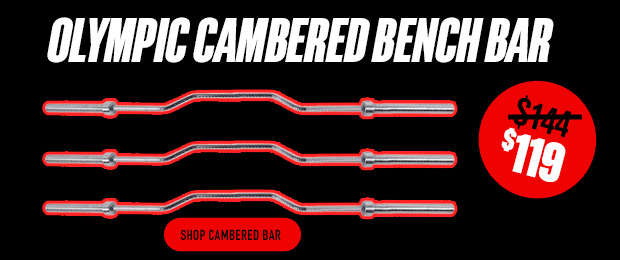 elitefts cambered bench bar sale