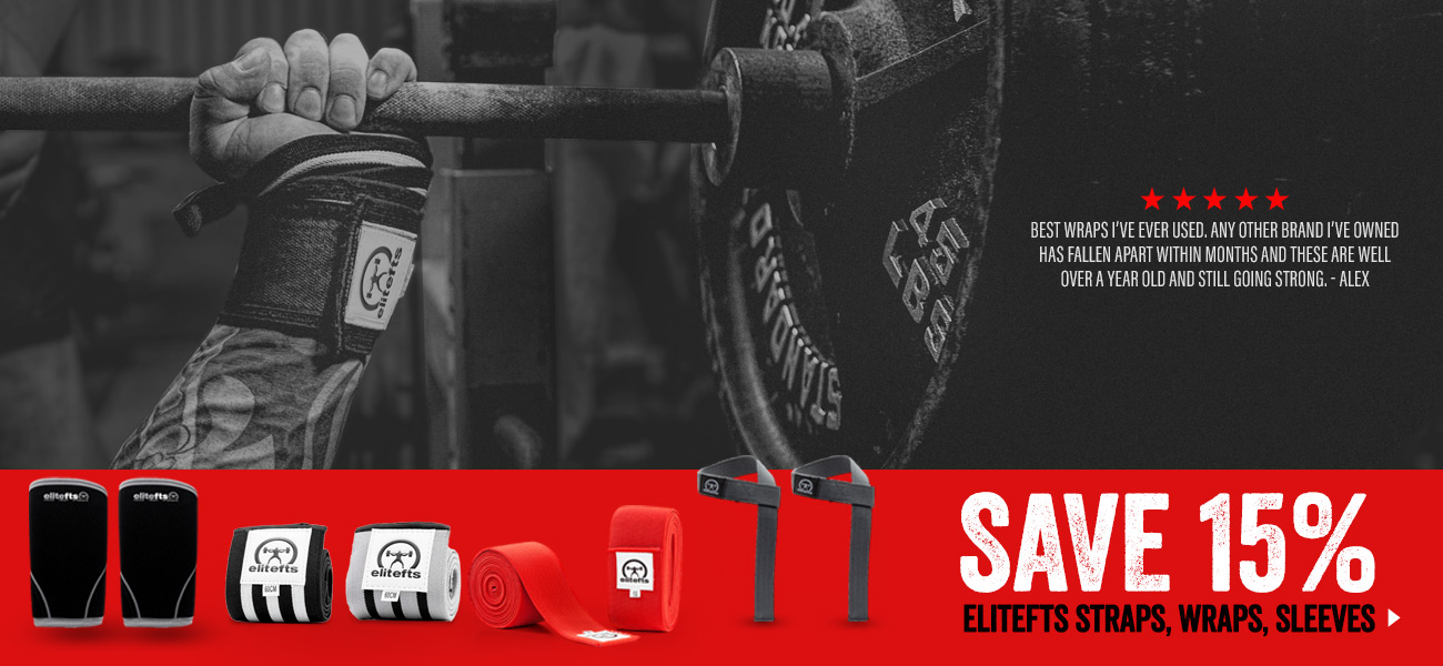 elitefts wraps straps sleeves sale