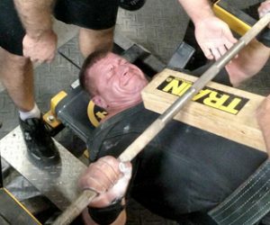 PR Rx: Todd Brock’s Bench Routine