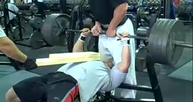 Monday close grip bench volume