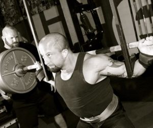 5/14- Cambered Bar Parallel Box Squats w/video