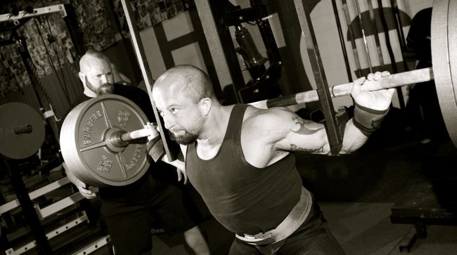 5/14- Cambered Bar Parallel Box Squats w/video