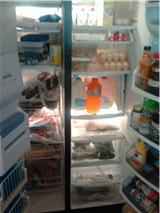 Krooc fridge and freezer