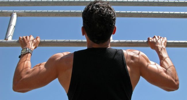 Dynamic Pull-ups for Grappling