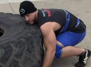 Andy Deck at the Amateur Strongman World Championships