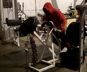 Chest Supported Row w/Chain