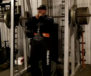 Smith Machine Front Squat w/Harness