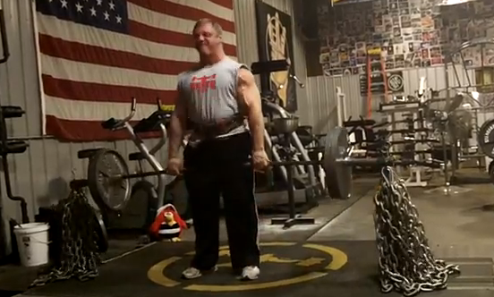 John Meadows Chain Deadlift