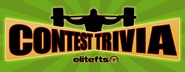 Elitefts™ Trivia Contest: Wanna Win Some Free elitefts™ Wrist Wraps?