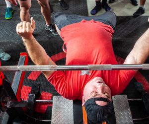 BENCH OUT OF HALF FOAM ROLLER