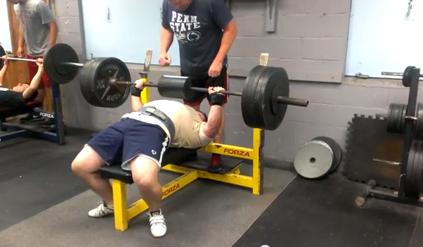 Bench Press with Elitefts™ Shoulder Saver Pad