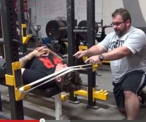 Elitefts™ Band Resisted Supine Neck Protrusion