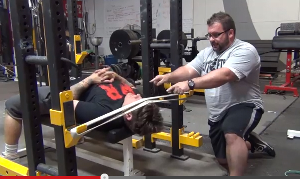 Elitefts™ Band Resisted Supine Neck Protrusion