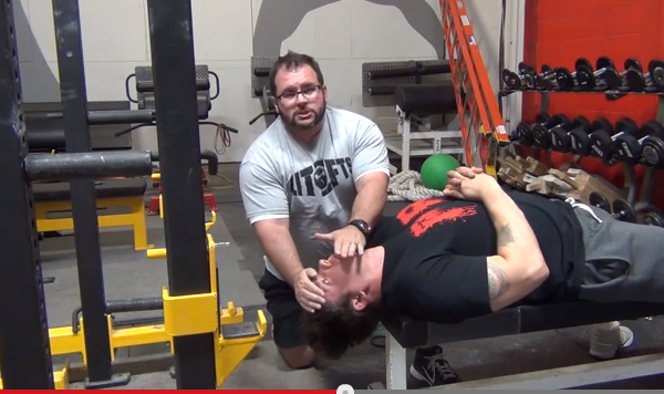 Elitefts™ Manual Resistance Neck Front Flexion