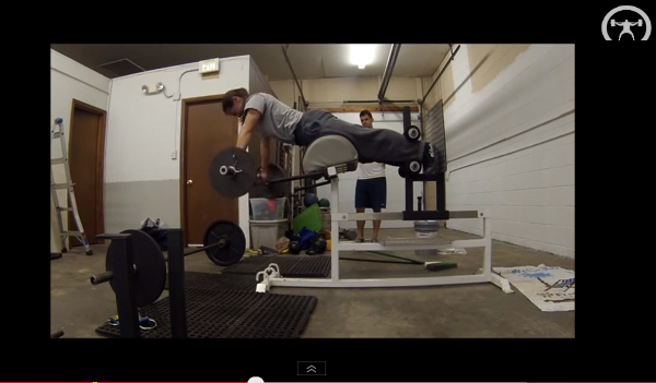 Elitefts™ Barbell Back Extension