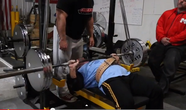 Elitefts™ Reverse Band Bench Press Drop Set with Forced Negative