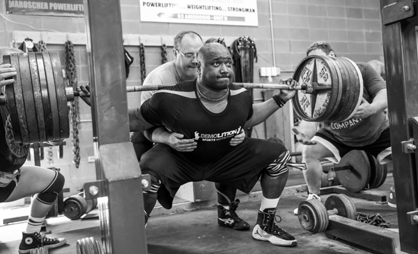 monster garage gym lifter