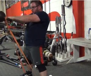Elitefts™ Kettlebell Swing with Bands