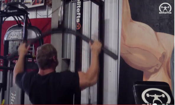 Lat Pull Down with Tsunami Bar