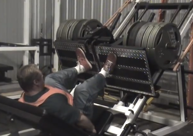 Dead Stop Leg Presses