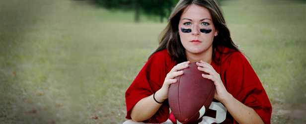 The Courage of the Female Football Player