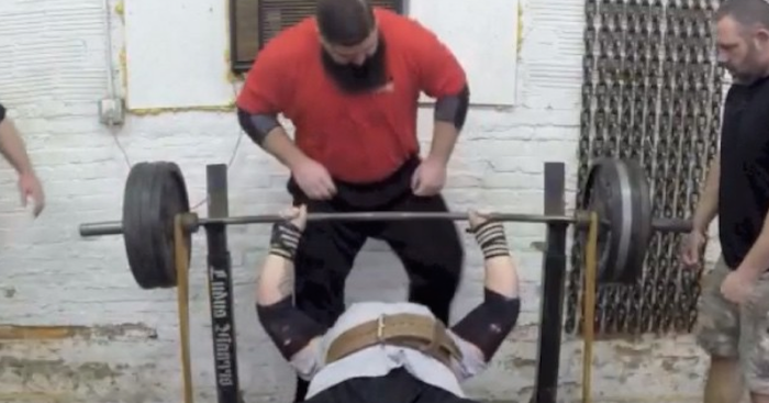 Matt Wenning 455-Pound Bench with Bands