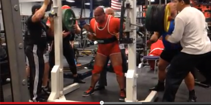 IMPRESSIVE Raw Squats 