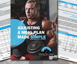 Release of “Adjusting A Meal Plan Made Simple”