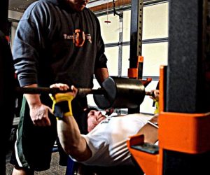 Max Effort Upper: Shoulder Saver Bench Press vs Bands, Round 2