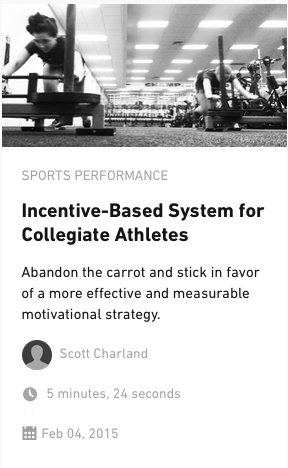 elitefts incentive based system