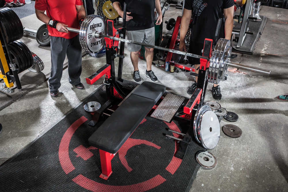 Arnold Prep Week 4 Day 5 Speed Bench