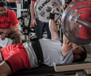 Video: Close Grip Bench & Ultra Wide Grip Volume. 2.5 Weeks Out..