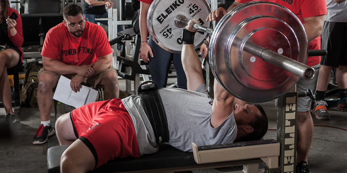 Video: Close Grip Bench & Ultra Wide Grip Volume. 2.5 Weeks Out..