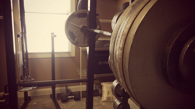 Transitioning from a High Bar Squat to a Lower Bar Squat. Also Front Squats and More in the Home Garage Gym.