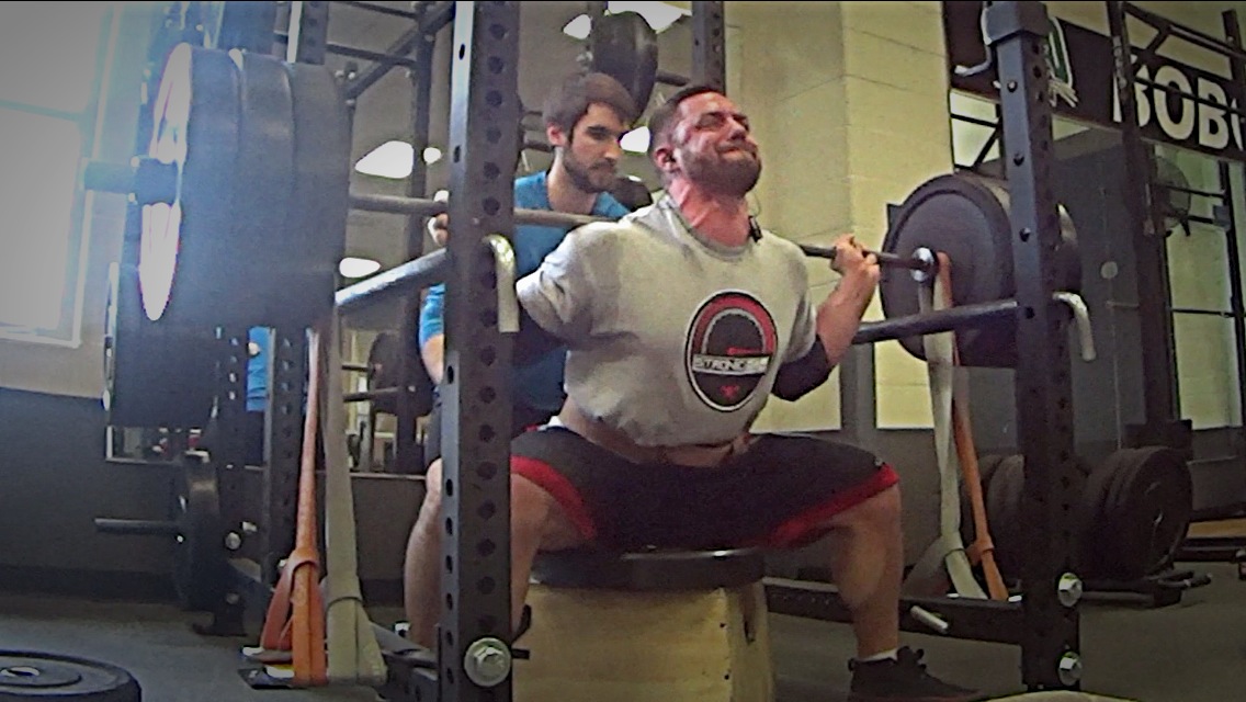 Video: Box Squats vs. Multiple Bands 