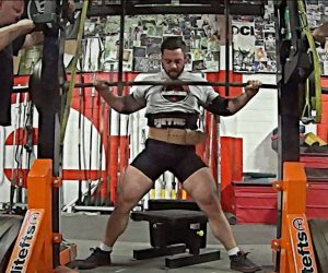 Video: Box Squats & Speed Pulls on Deficit @ EliteFTS Compound