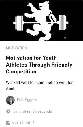 Erik Eggers Youth