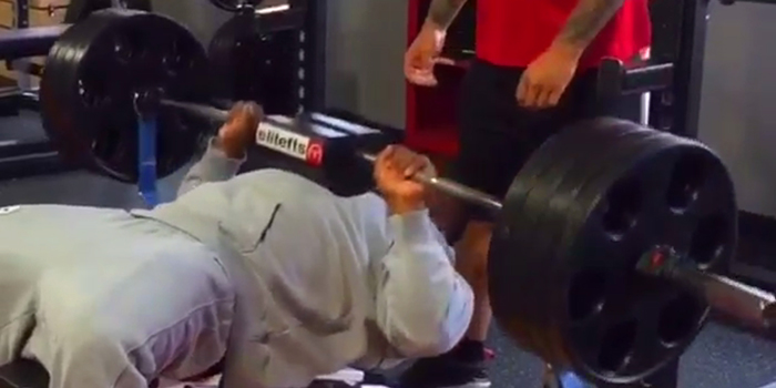 WATCH: Pittsburgh Steelers' James Harrison's Off-Season Bench Press