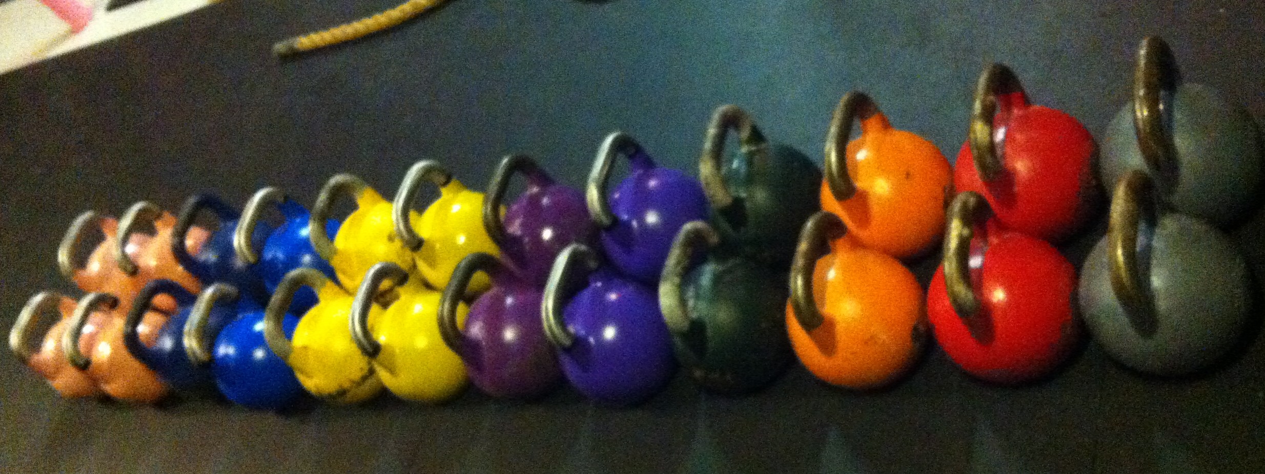 Kettlebells, more Kettlebells with a side order of Kettlebells !