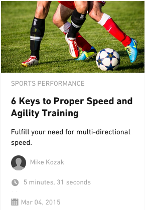 Mike Kozak Speed & Agility