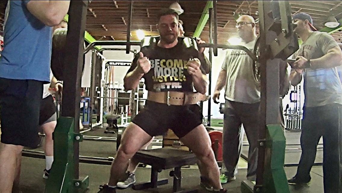 Video: Heavy SS Yoke Bar Squats @ The Spot Athletics