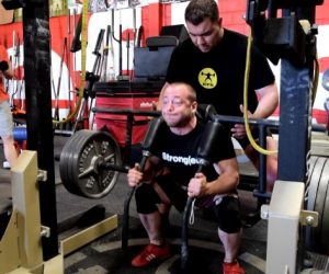 Leg Training with Spider Bar Box Squats