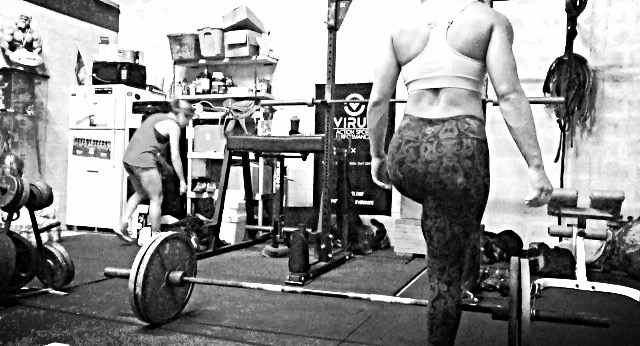 Sumo deadlifts