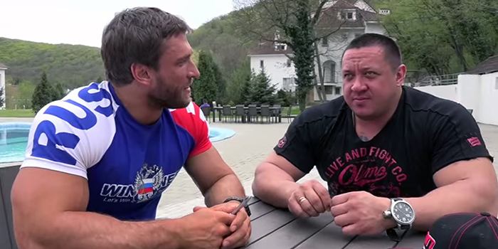 WATCH: Legendary Russians Dmitry Klokov and Mikhail Koklyaev