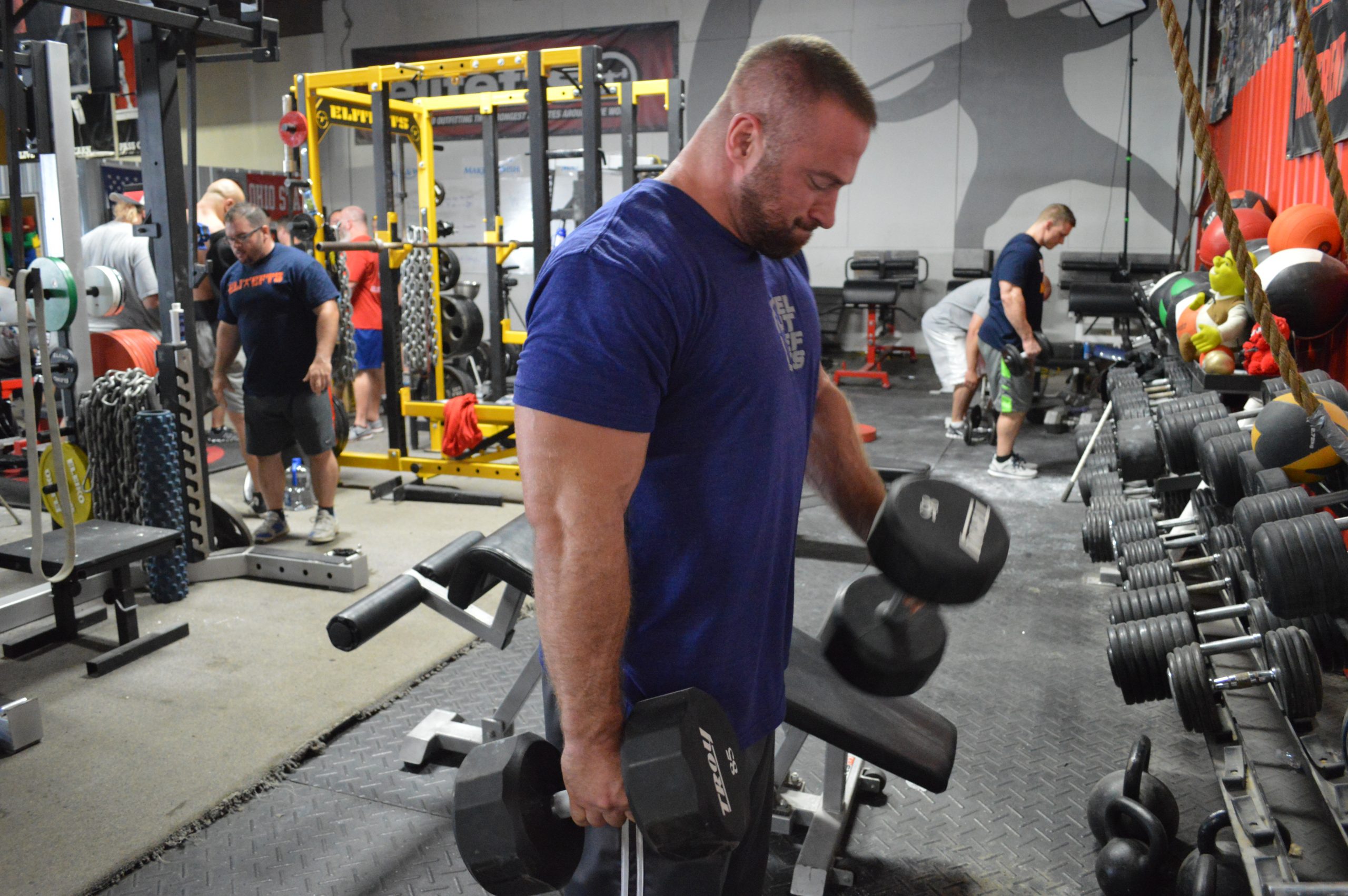 Bulgarian Squat Variation and Spider Bar Squat