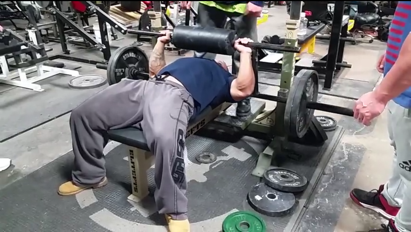 Cambered Squat Bar... Bench Press?