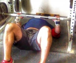 Dynamic Effort Upper: Axle Bar Speed Work, Heavy DB Pressing