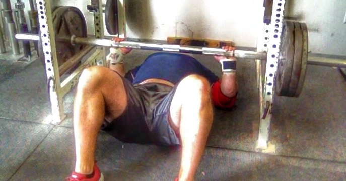 Increase Your Bench and Forearm Strength with Fat Bar Floor Presses