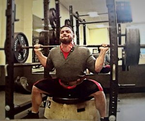 Video: Box Squats Wk 4 - 405x11 & Straight Leg Deadlifts